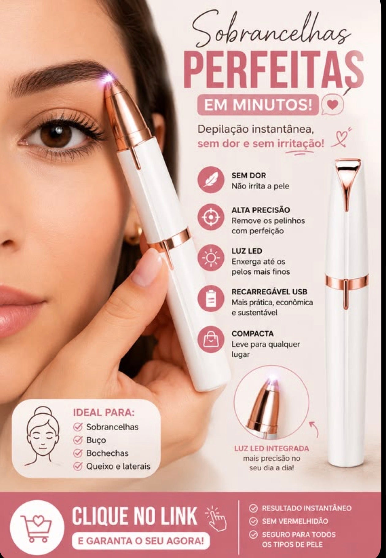 Aparador Premium de Sobrancelhas